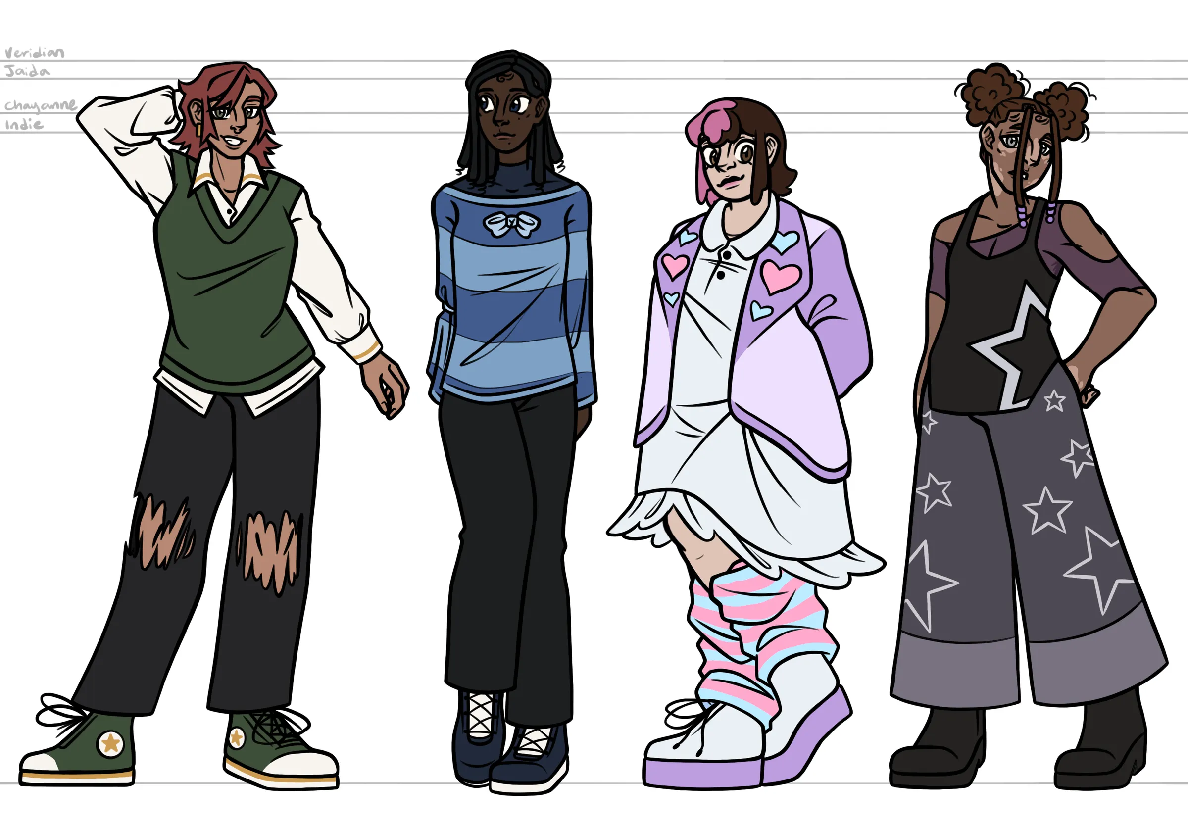 Prism City Archives — A magical-girl world where an arcane police sector works cold cases — two years of character, world and story design.